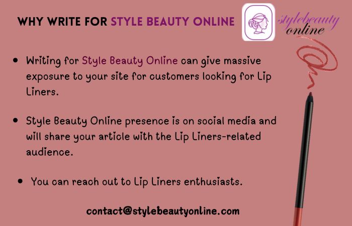 Why Write For Style Beauty Online - Lip Liners Guest Post